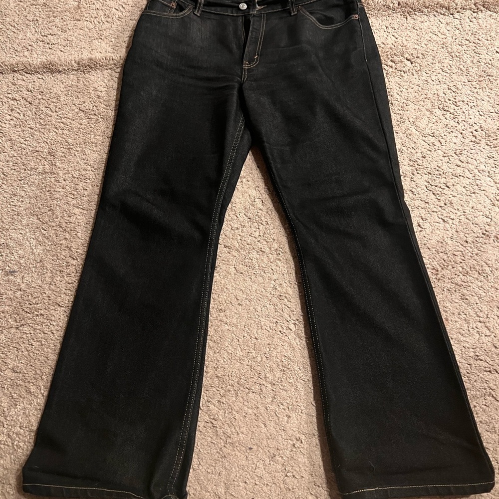 Levi's Women's Black Flare Jeans